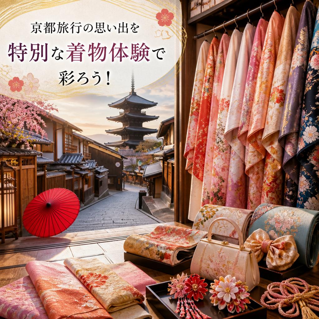 京都旅行の思い出を特別な着物体験で彩ろう！