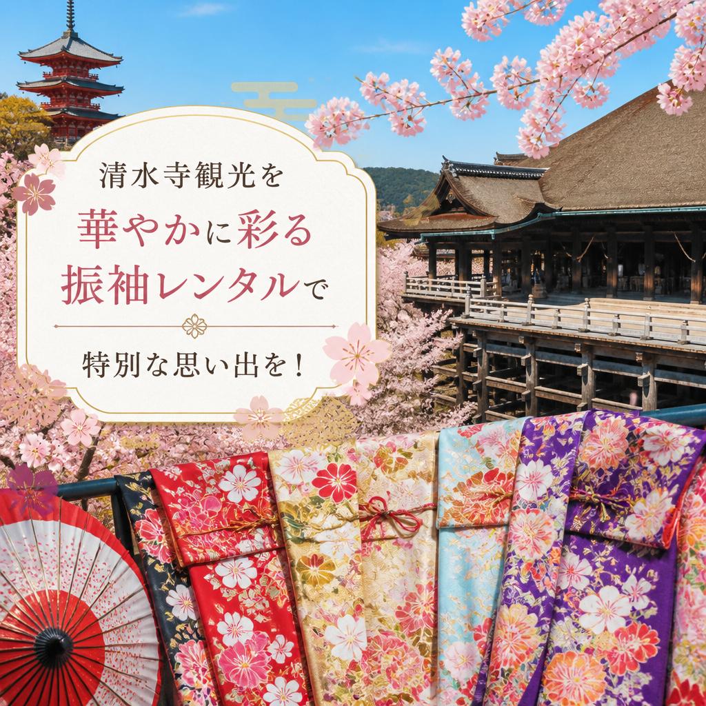 清水寺観光を華やかに彩る振袖レンタルで特別な思い出を！