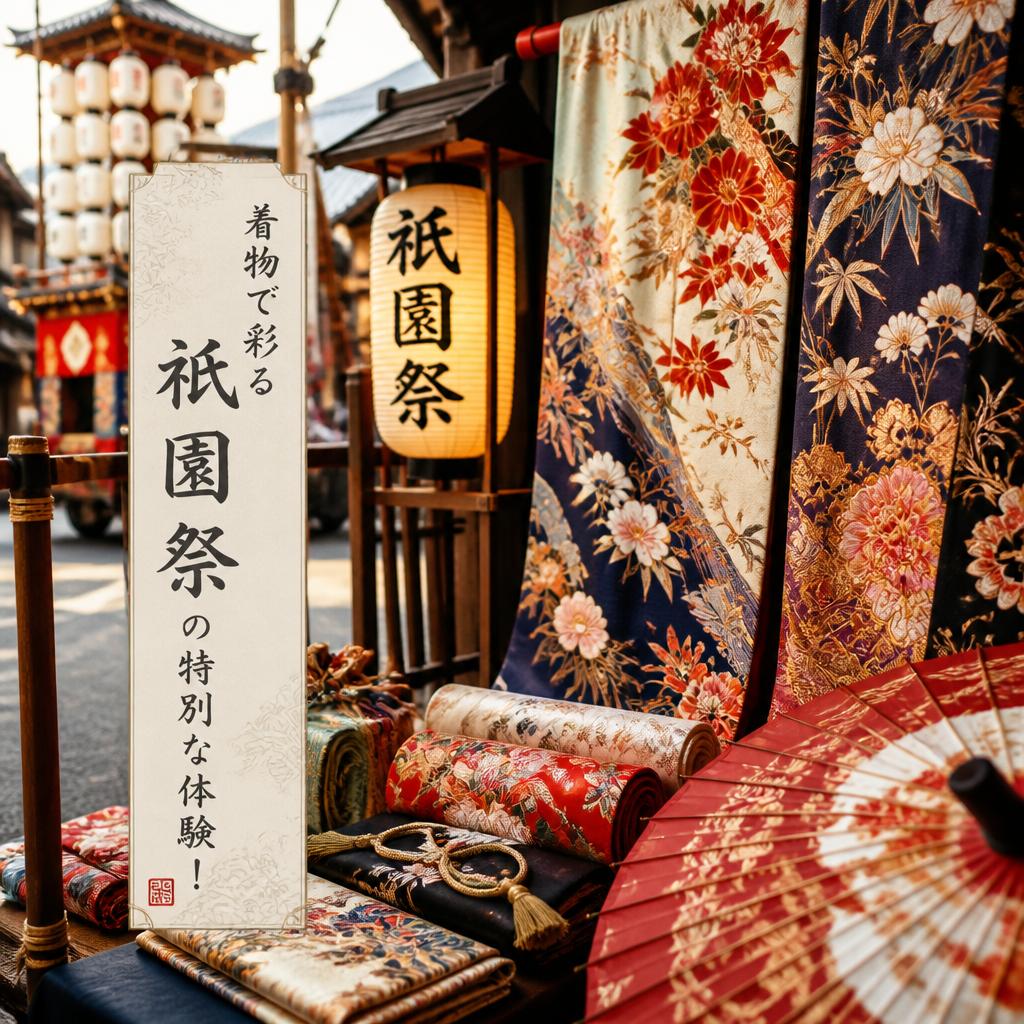 着物で彩る祇園祭の特別な体験！